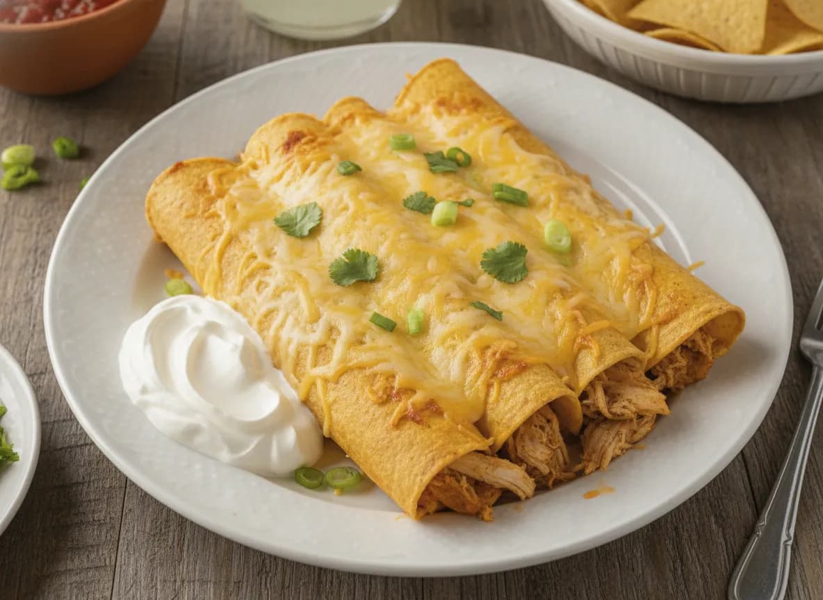 Easy Chicken Enchiladas recipe