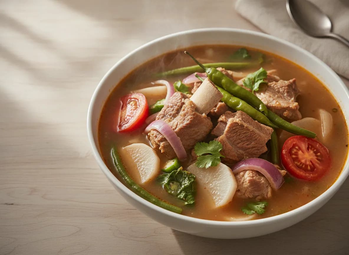 Pork Sinigang recipe