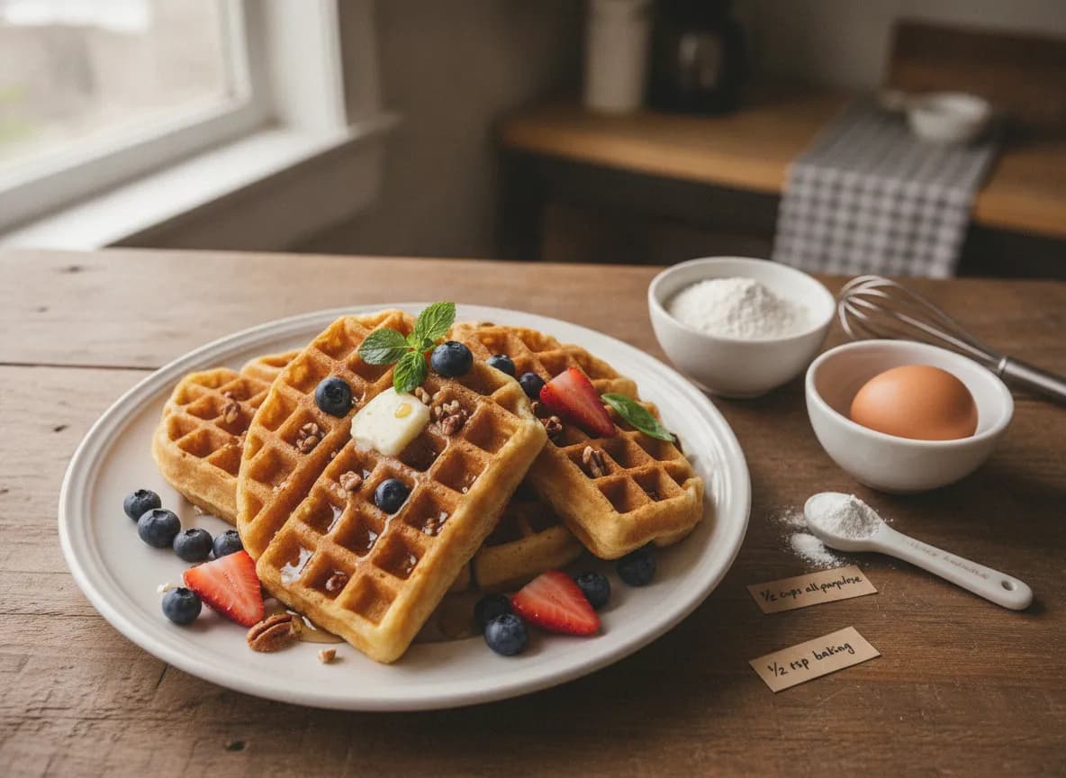 Waffle House Waffles recipe